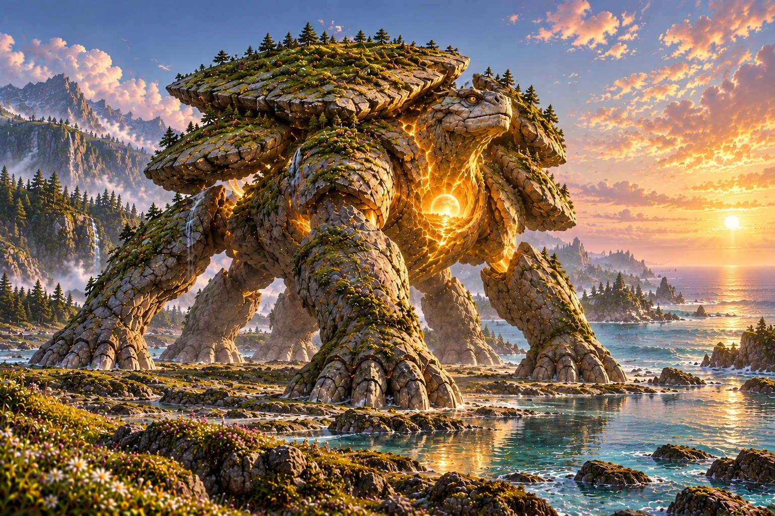 Tharuun, the Living Continent — Worldwarden path