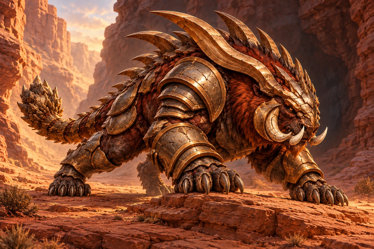 Ironcrown Behemoth — Pack Bastion path