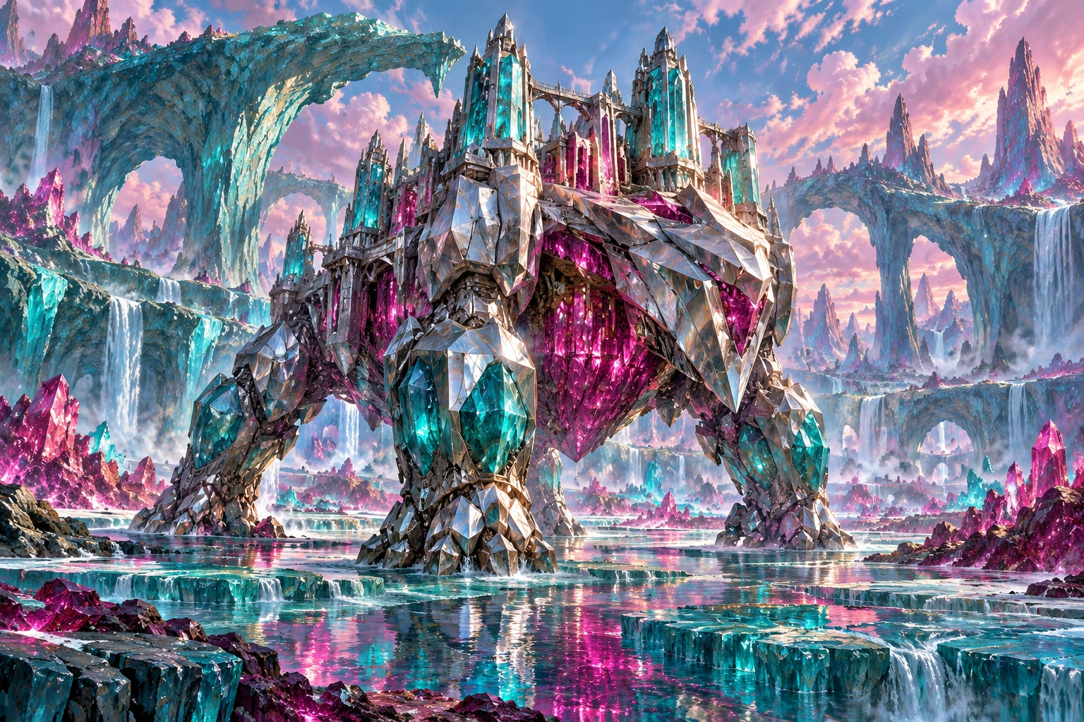 Keldrax, Walking Citadel illustration