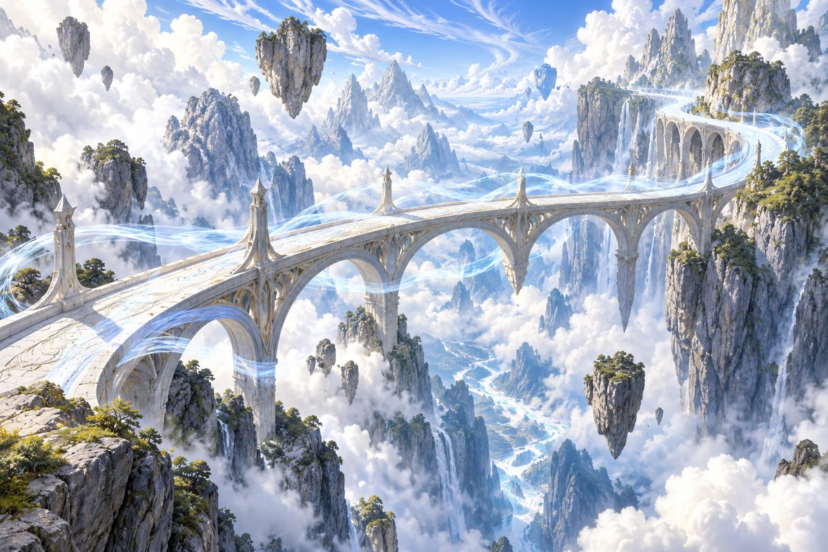 Windbridge — Route illustration