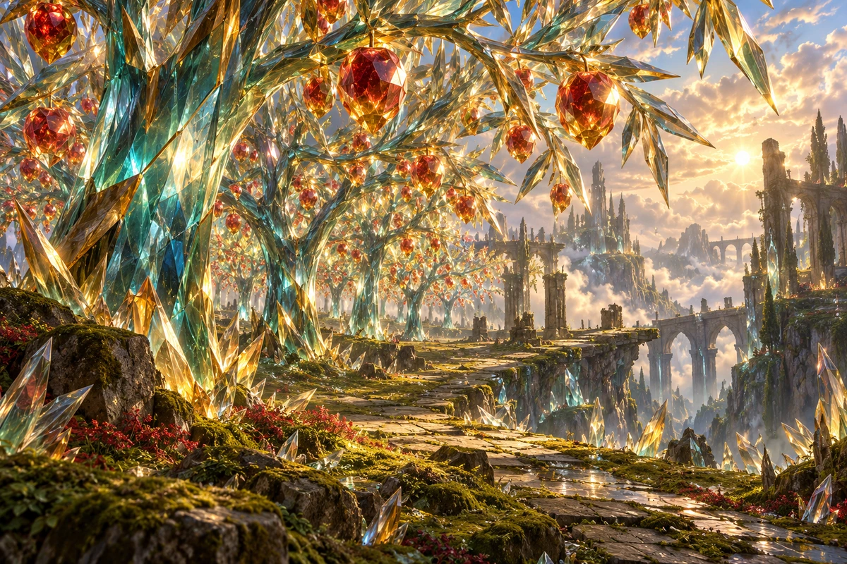 Glass Orchard — Route illustration