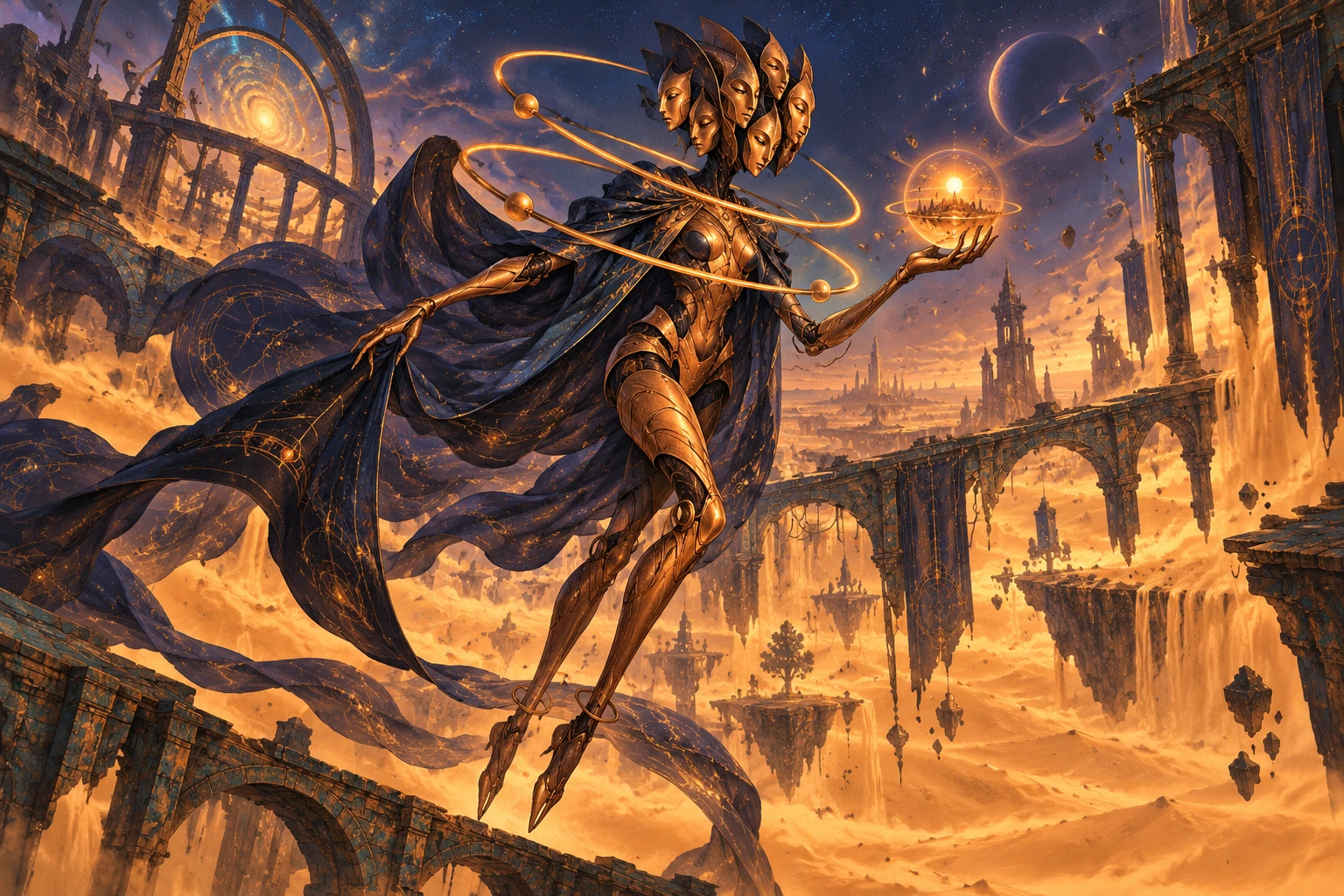 Saela, Keeper of Tomorrows illustration