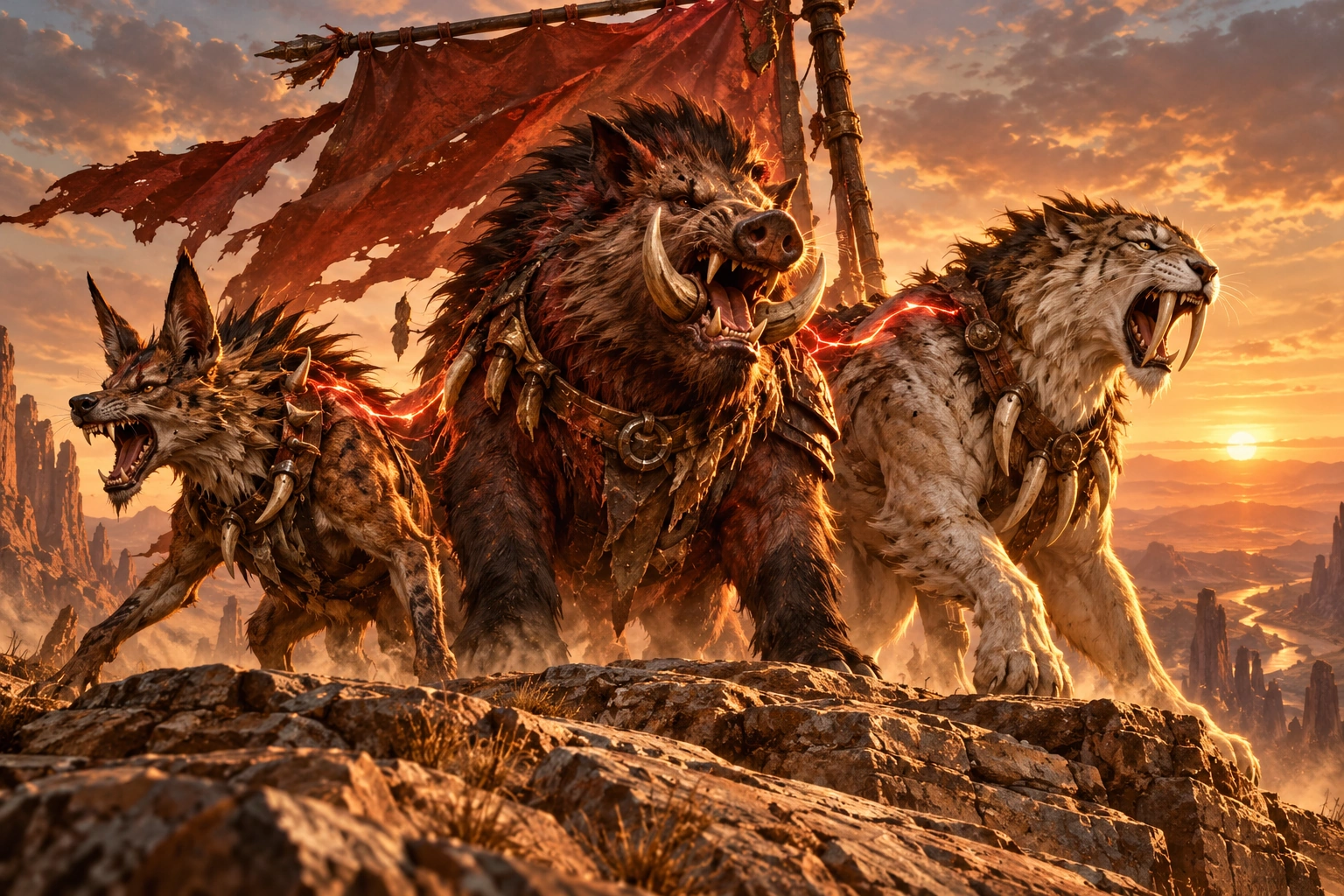 Banner of Predators illustration