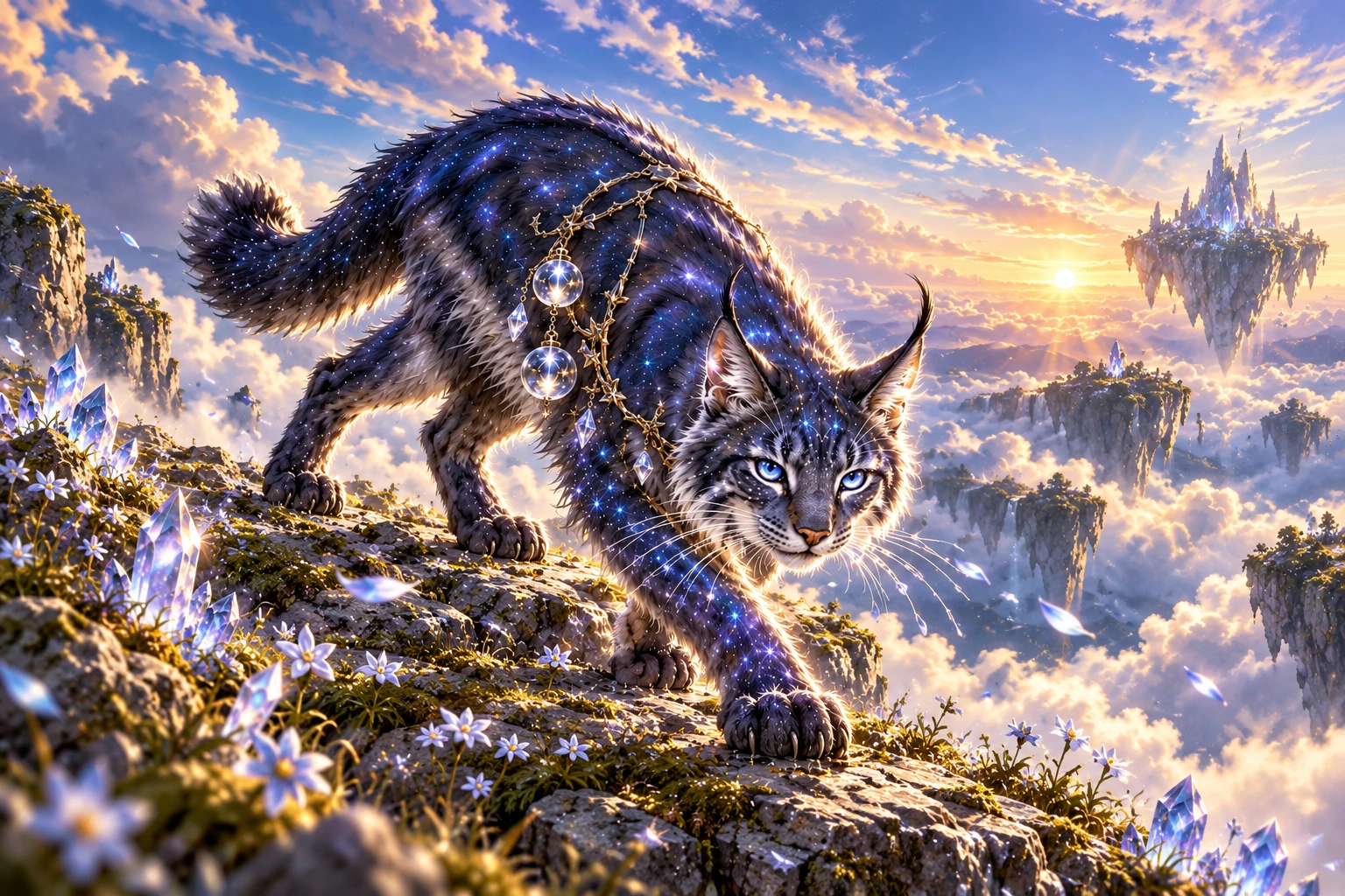 Glass Lynx illustration