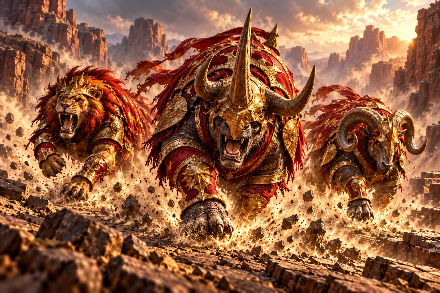 Stampede illustration
