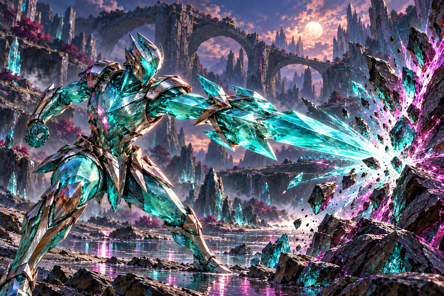 Facet Surge illustration